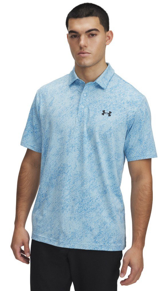 Under Armour Drive Jacquard heren polo, stream