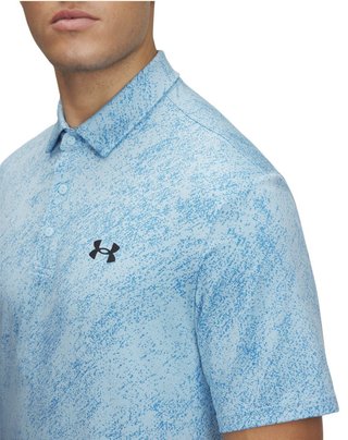 Under Armour Drive Jacquard heren polo, stream
