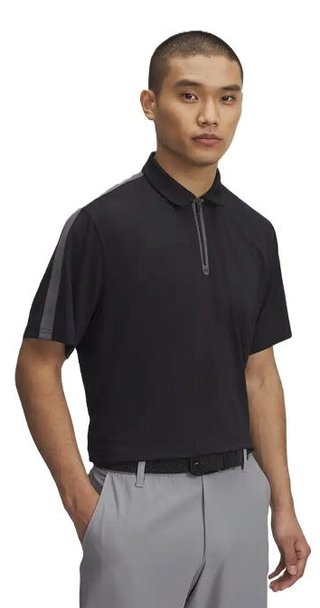 Under Armour Drive Zip heren polo, zwart