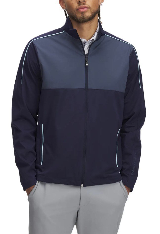 Under Armour Drive Wind Full Zip heren hoodie, midnight navy