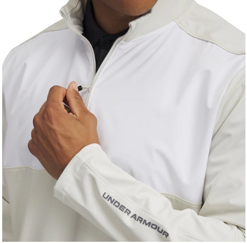 Under Armour Drive Wind Half Zip heren jack, summit white