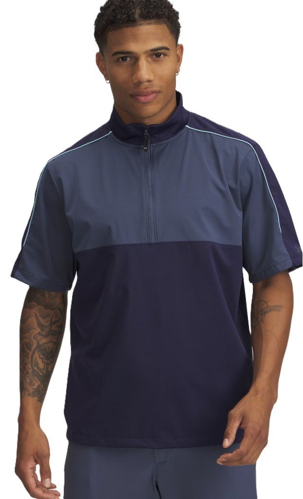 Under Armour Drive Wind Short Sleeve heren jack, midnight navy