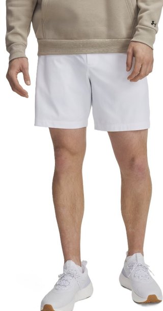 Under Armour Drive Pull-On heren shorts, wit