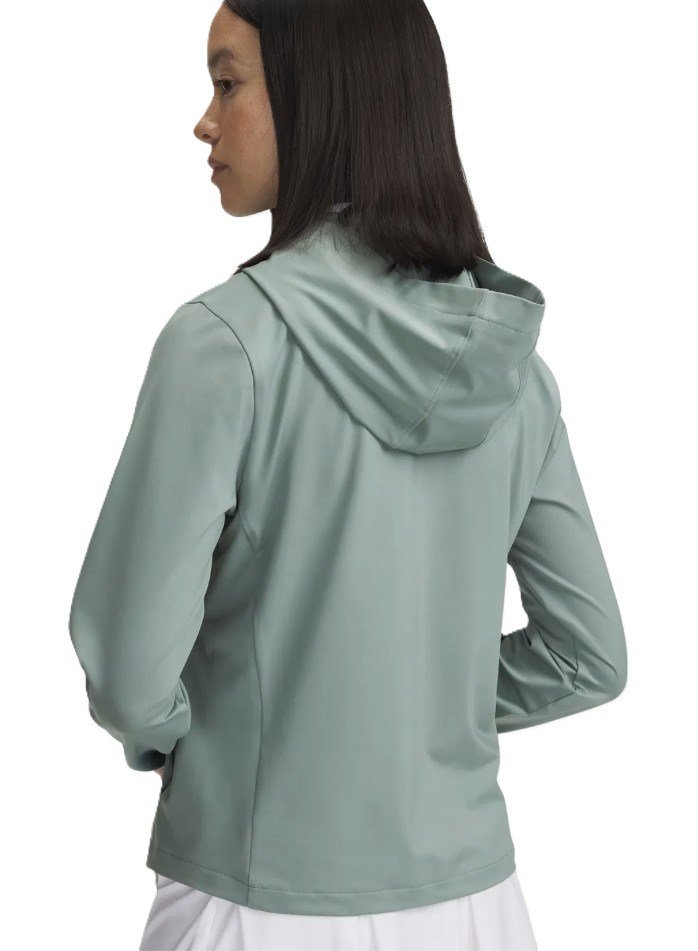 Under Armour Drive Full Zip HD dames sweatshirt, silica green