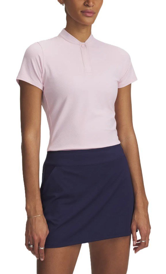 Under Armour Drive Chill SS dames polo, prime pink
