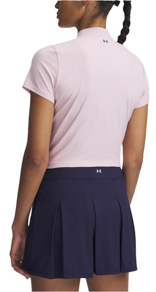 Under Armour Drive Chill SS dames polo, prime pink