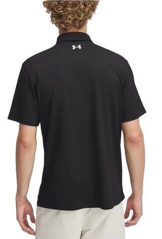 Under Armour T2G Pique heren polo, zwart