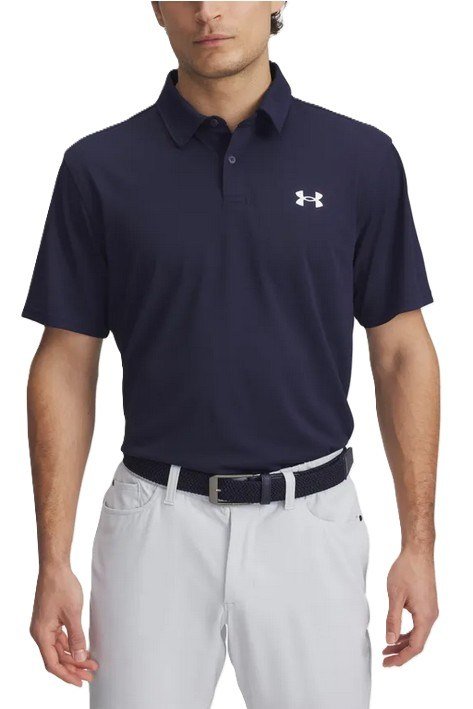 Under Armour T2G Pique heren polo, midnight navy