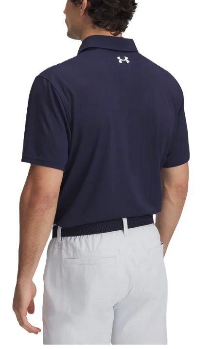 Under Armour T2G Pique heren polo, midnight navy