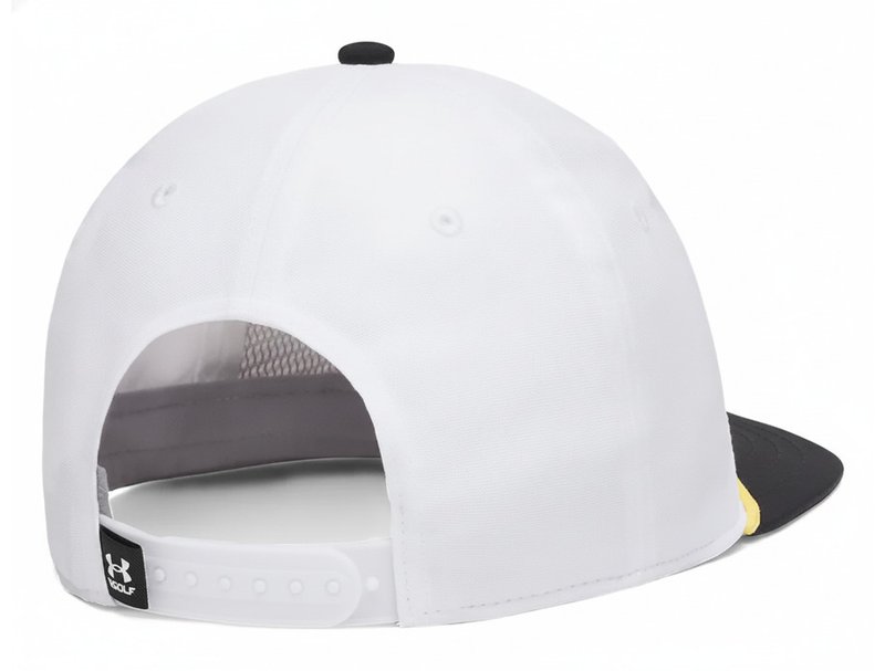Under Armour Drive 5 Panel Snapback heren pet, wit