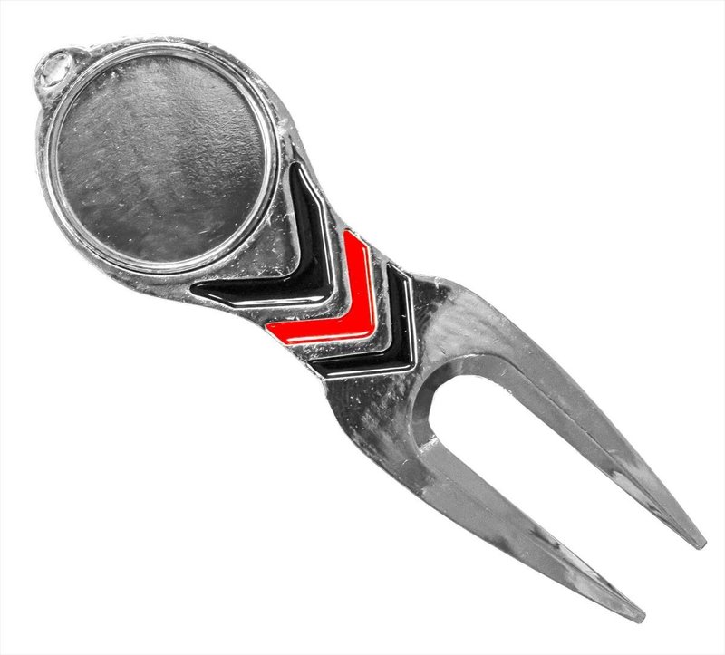 Longridge Apex Arrow pitchfork + ballmarker, zilver