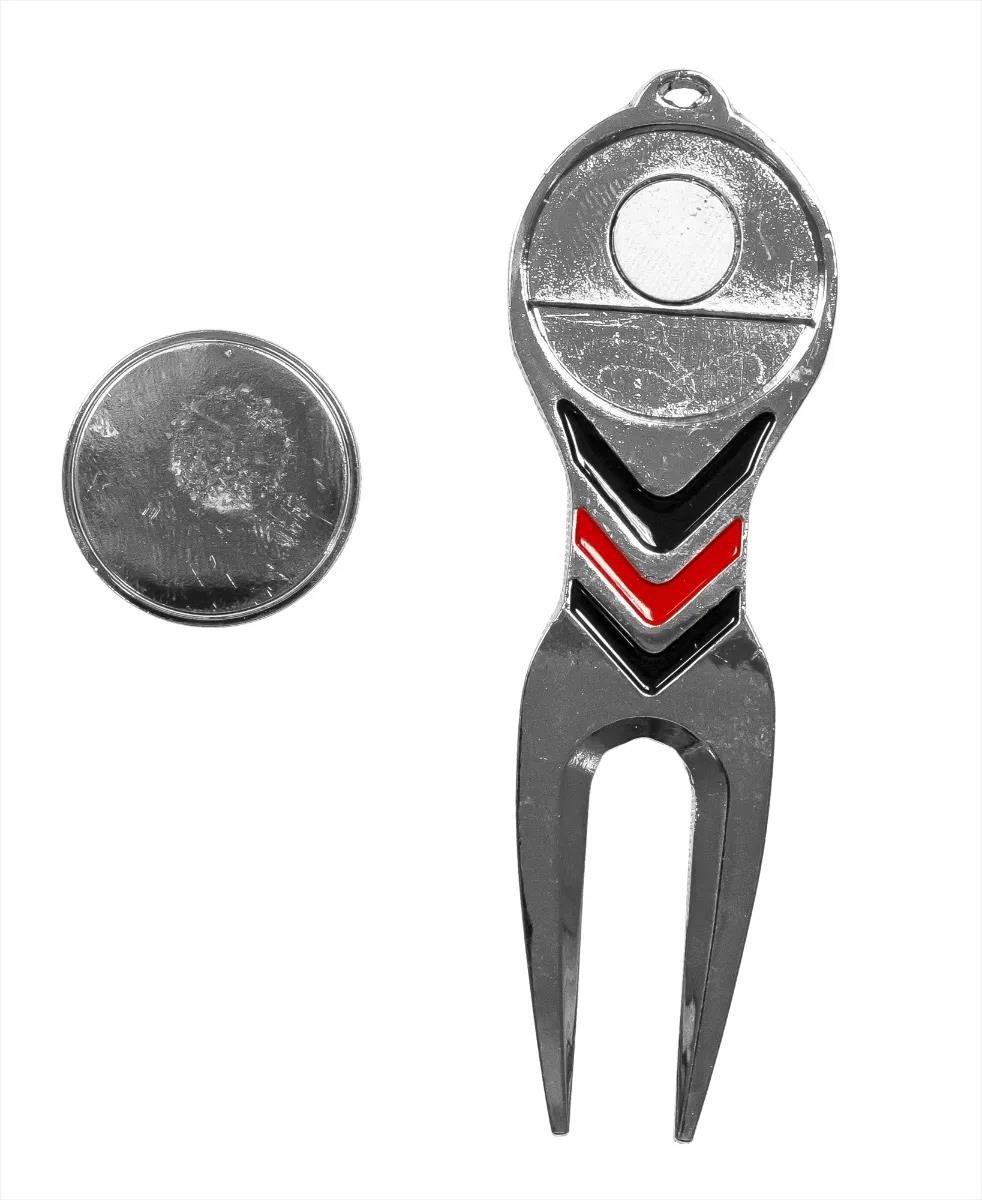 Longridge Apex Arrow pitchfork + ballmarker, zilver