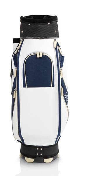 JuCad Style cart bag, wit/blauw