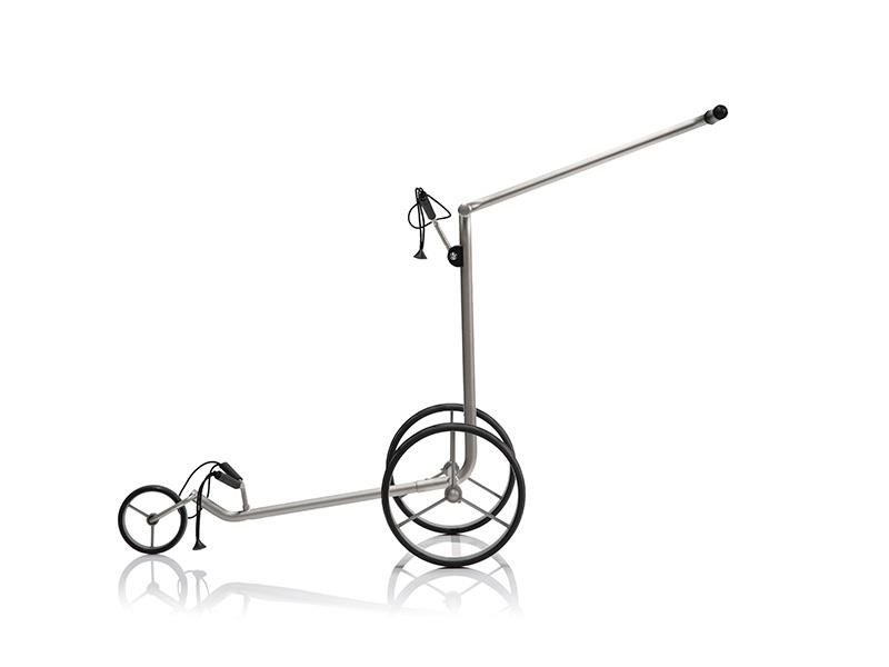JuCad Titan 3-wielige handwagen + draagtas JTT, titanium
