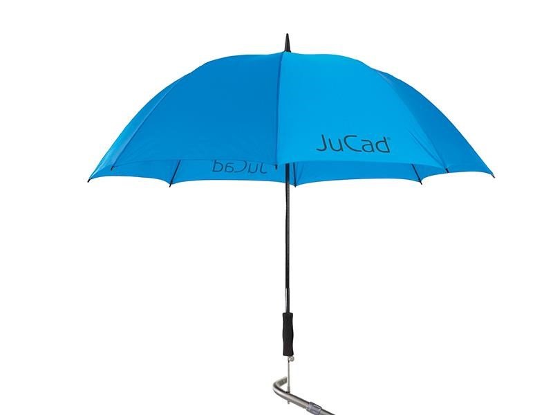JuCad telescopische golfparaplu 68" met pin, blauw