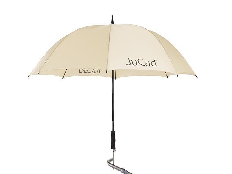 JuCad telescopische golfparaplu 68" met pin, beige