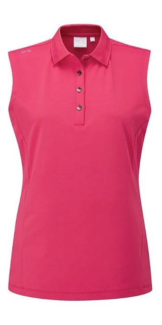 PING Solene sleeveless dames polo, rosebud