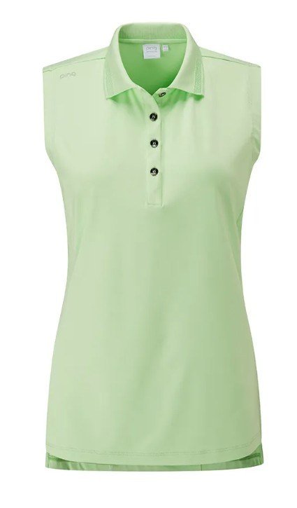 PING Solene Sleeveless dames polo, mint