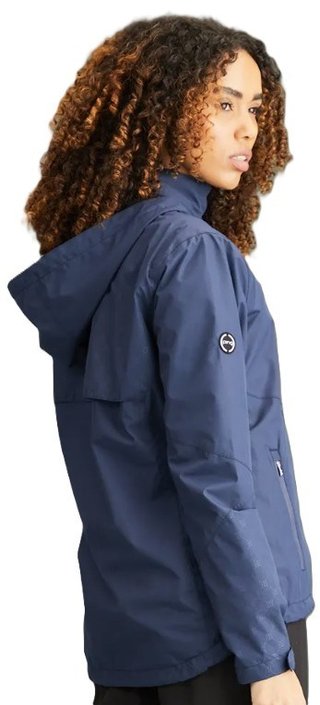 PING Milli Hooded waterdichte damesjas met capuchon, oxford blauw
