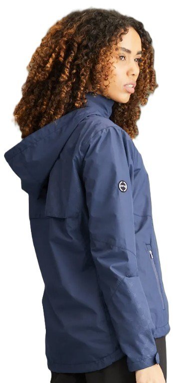 PING Milli Hooded waterdichte damesjas met capuchon, oxford blauw