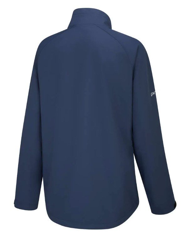 PING Stevie waterdicht damesjack, blauw/wit