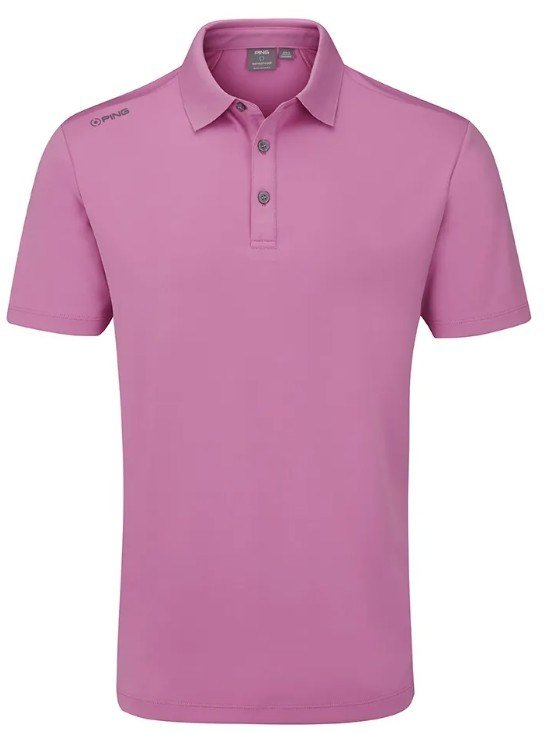 PING Lindum heren polo, roze
