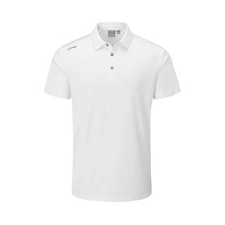 PING Lindum heren polo, wit