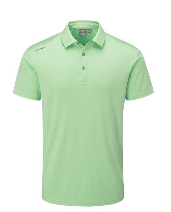 PING Lindum heren polo, mint