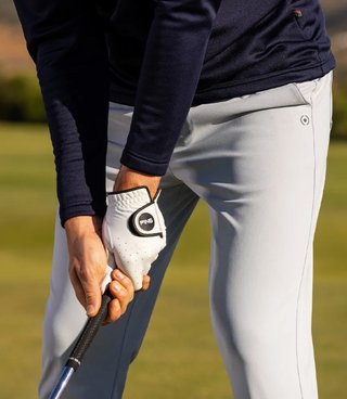 PING Tour Tapered Fit herenbroek, pearl grey