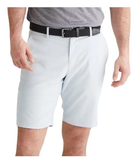 PING Bradley II heren shorts, parelgrijs