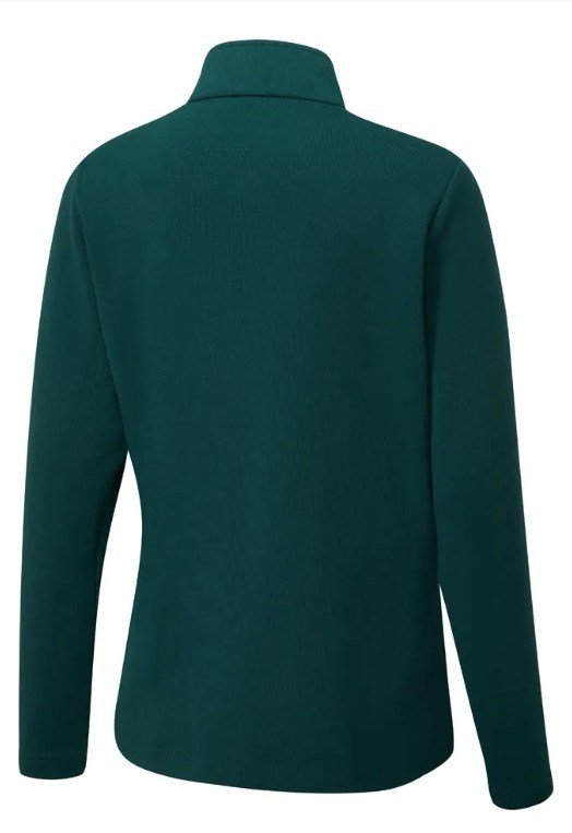 PING Lyla Half Zip Ribbed dames fleece, pine