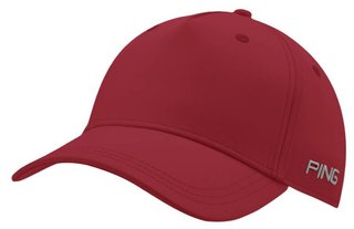 PING Cresting heren pet, rich red
