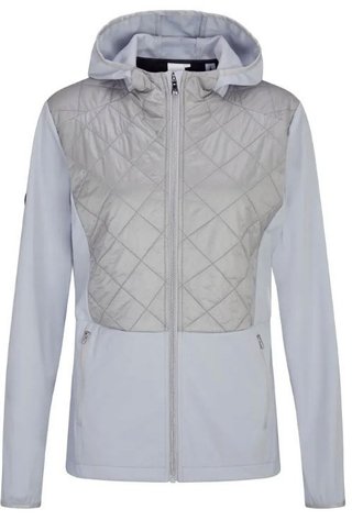PING Gem Hybrid Hooded damesjack, gem quiet grey