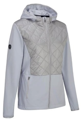PING Gem Hybrid Hooded damesjack, gem quiet grey