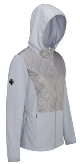 PING Gem Hybrid Hooded damesjack, gem quiet grey