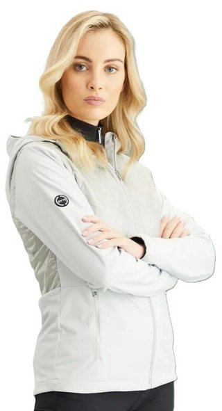 PING Gem Hybrid Hooded damesjack, gem quiet grey