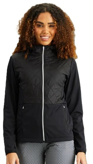 PING Gem Hybrid Hooded dames jack, zwart