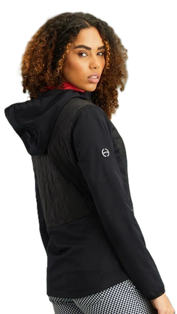 PING Gem Hybrid Hooded dames jack, zwart