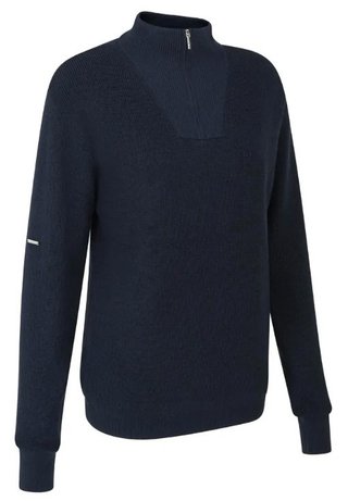 PING Kaylah Half Zip Lined dames trui, navy
