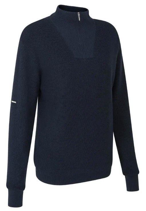 PING Kaylah Half Zip Lined dames trui, navy