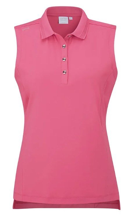 PING Solene Sleeveless dames polo, pink blossom