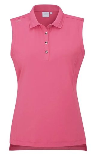 PING Solene Sleeveless dames polo, pink blossom