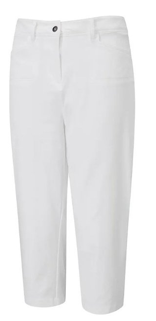 PING Verity dames cropped broek, wit