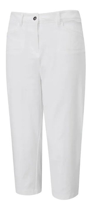 PING Verity dames cropped broek, wit