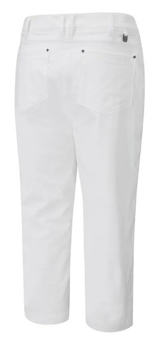 PING Verity dames cropped broek, wit