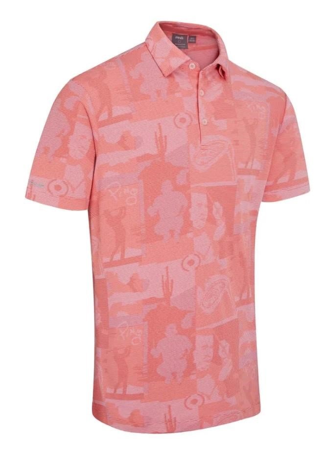 PING Legacy heren polo, dubarry multi