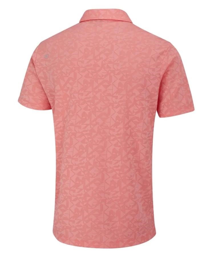 PING Geo Camo heren polo, desert flower
