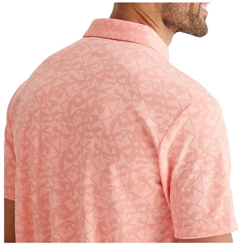 PING Geo Camo heren polo, desert flower