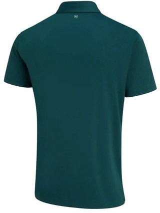 PING Hall heren polo, bosgroen/mistig groen