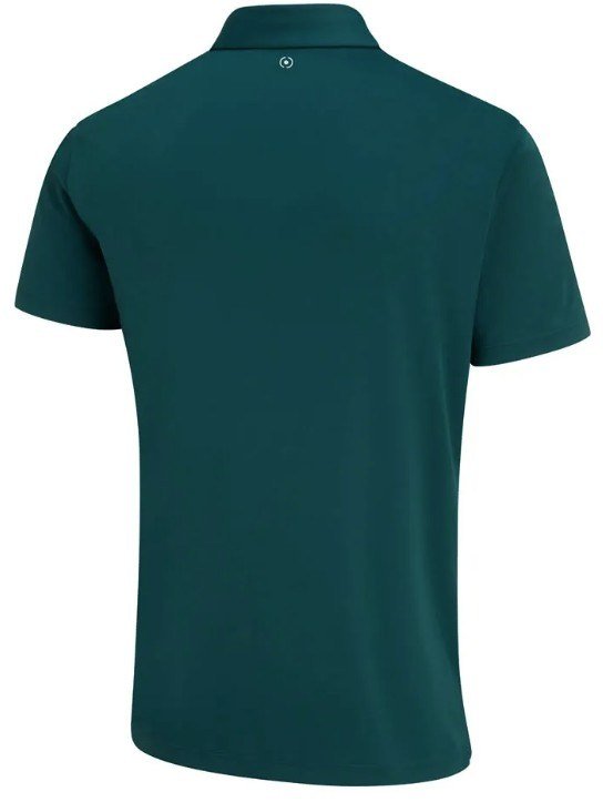 PING Hall heren polo, bosgroen/mistig groen